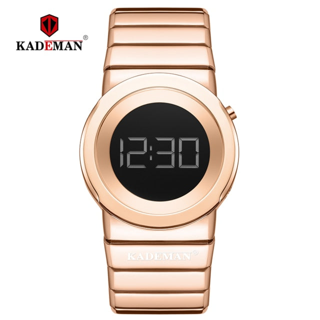 KADEMAN LCD Digital Ladies Watches